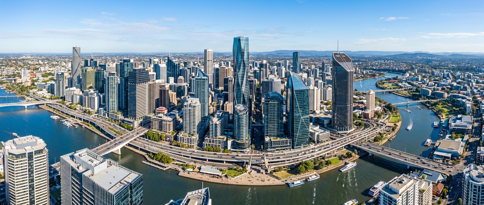 Ciudad — horizonte de negocios Hercar